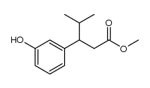 3-(3-羟基苯基)-4-甲基戊酸甲酯图片