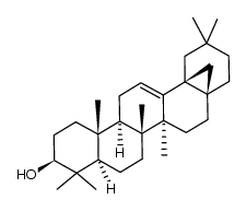 18,28-cyclo-olean-12-en-3β-ol Structure