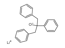 lithium 1,2,3-triphenylpropan-2-olate结构式