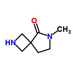6-Methyl-2,6-diazaspiro[3.4]octan-5-one Structure