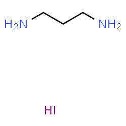 1,3-Diaminopropane Dihydroiodide Structure