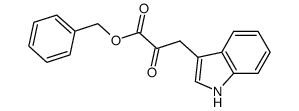 3-indolepyruvic acid benzyl ester Structure