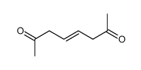 (E)-4-octene-2,7-dione结构式