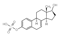 17-dihydroequilin 3-sulfate Structure