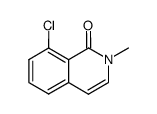 8-Chloro-2-methyl-2H-isoquinolin-1-one Structure