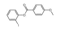 2-iodophenyl 4-methoxybenzoate Structure