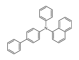 N-phenyl-N-(4-phenylphenyl)naphthalen-1-amine结构式