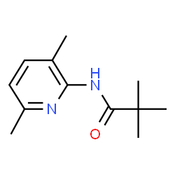 N-(3,6-dimethylpyridin-2-yl)pivalamide结构式