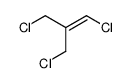 1,3-dichloro-2-(chloromethyl)prop-1-ene Structure