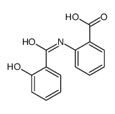 2-[(2-hydroxybenzoyl)amino]benzoic acid Structure