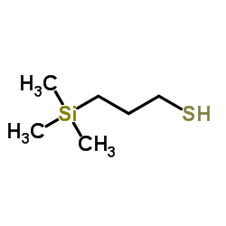 1-Propanethiol, 3-trimethylsilyl- Structure