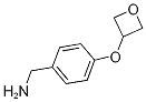 [4-(氧杂环丁-3-基氧基)苯基]甲胺结构式