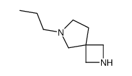 6-丙基-2,6-二氮杂螺[3.4]辛烷结构式