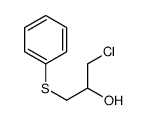 1-chloro-3-phenylsulfanylpropan-2-ol Structure