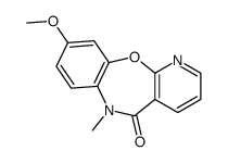 9-methoxy-6-methylpyrido[2,3-b][1,5]benzoxazepin-5-one Structure