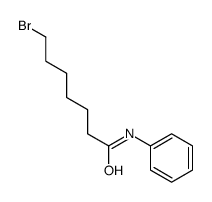 7-bromo-N-phenylheptanamide结构式
