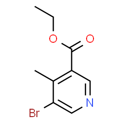Ethyl5-bromo-4-methylnicotinate Structure