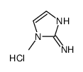 1-甲基-1H-咪唑-2-胺盐酸盐结构式