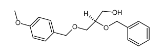 (+)-2-O-benzyl-3-O-(4'-methoxybenzyl)-sn-glycerol结构式