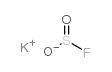 potassium fluorosulfite Structure