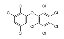1,2,3,4,5-pentachloro-6-(2,3,5-trichlorophenoxy)benzene Structure