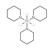 Rhodium,trichlorotris(pyridine)- Structure
