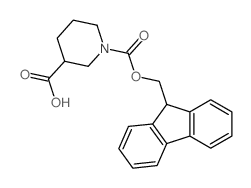 FMOC-3-哌啶甲酸结构式