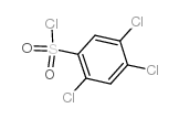 2,4,5-trichlorobenzene-1-sulfonyl chloride Structure