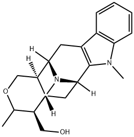 20,21-Dihydro-21-methyl-18-noralstphyllan-19-ol Structure
