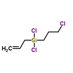 Allyl(dichloro)(3-chloropropyl)silane Structure