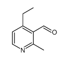 3-Pyridinecarboxaldehyde, 4-ethyl-2-methyl- (9CI)结构式