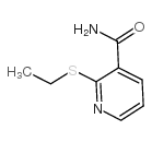2-乙基硫代烟酰胺结构式