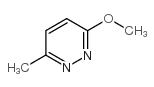 3-甲氧基-6-甲基哒嗪结构式