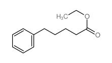 Benzenepentanoicacid, ethyl ester结构式