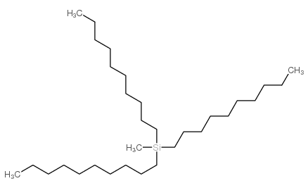 METHYLTRI-N-DECYLSILANE Structure