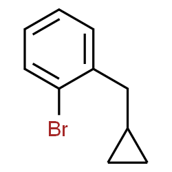 1-溴-2-(环丙基甲基)苯结构式
