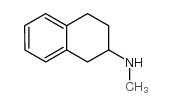 1,2,3,4-四氢-n-甲基-2-萘胺结构式