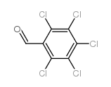Benzaldehyde,2,3,4,5,6-pentachloro- Structure