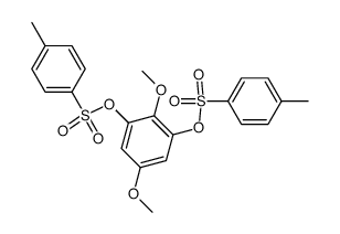 2,5-Dimethoxy-1,3-bis-(p-tosyloxy)-benzol Structure