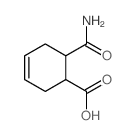 Tetrahydrophthalamic acid structure