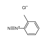 o-methylbenzenediazonium chloride Structure