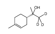 alpha-氘代松脂醇结构式