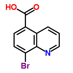 8-Bromoquinoline-5-carboxylic acid Structure