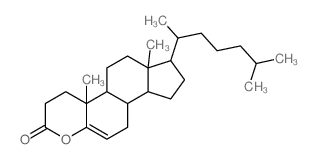 9a,11a-dimethyl-1-(6-methylheptan-2-yl)-2,3,3a,3b,4,8,9,9b,10,11-decahydro-1H-indeno[5,4-f]chromen-7-one结构式
