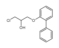 3-[o-Biphenylyloxy]-2-hydroxy-propylchlorid结构式