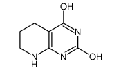 5H,6H,7H,8H-pyrido[2,3-d]pyrimidine-2,4-diol structure