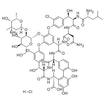Norvancomycin hydrochloride structure