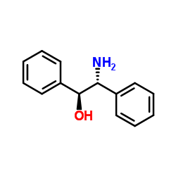 (1S,2R)-2-氨基-1,2-二苯基乙醇结构式