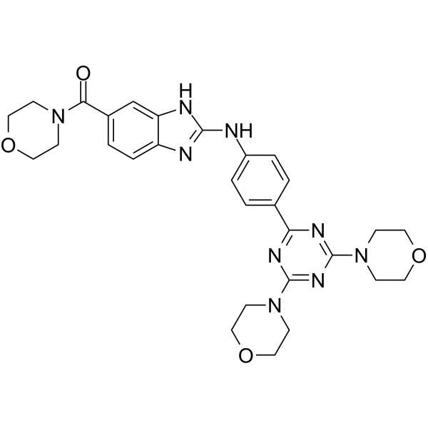 PI3K/mTOR Inhibitor-7结构式