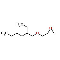 2-{[(2-Ethylhexyl)oxy]methyl}oxirane Structure